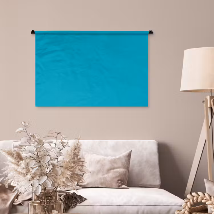 Tenture murale - Deep - Turquoise - Turquoise — 2