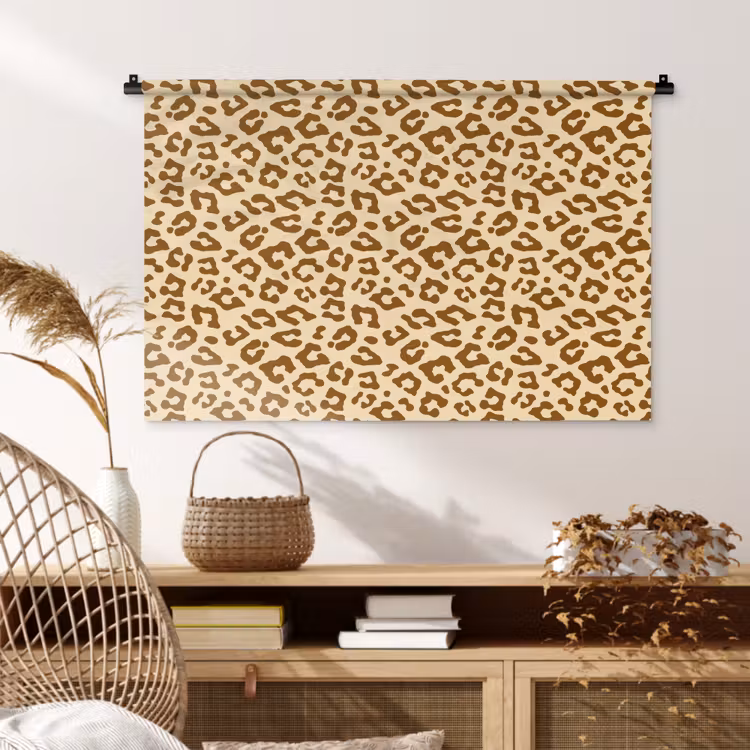 Tenture murale - Léopard - Marron - Motif — 4