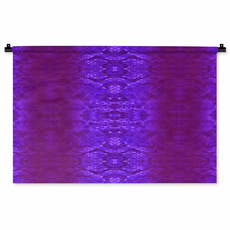 Tenture murale - Serpent - Boa - Violet — 1