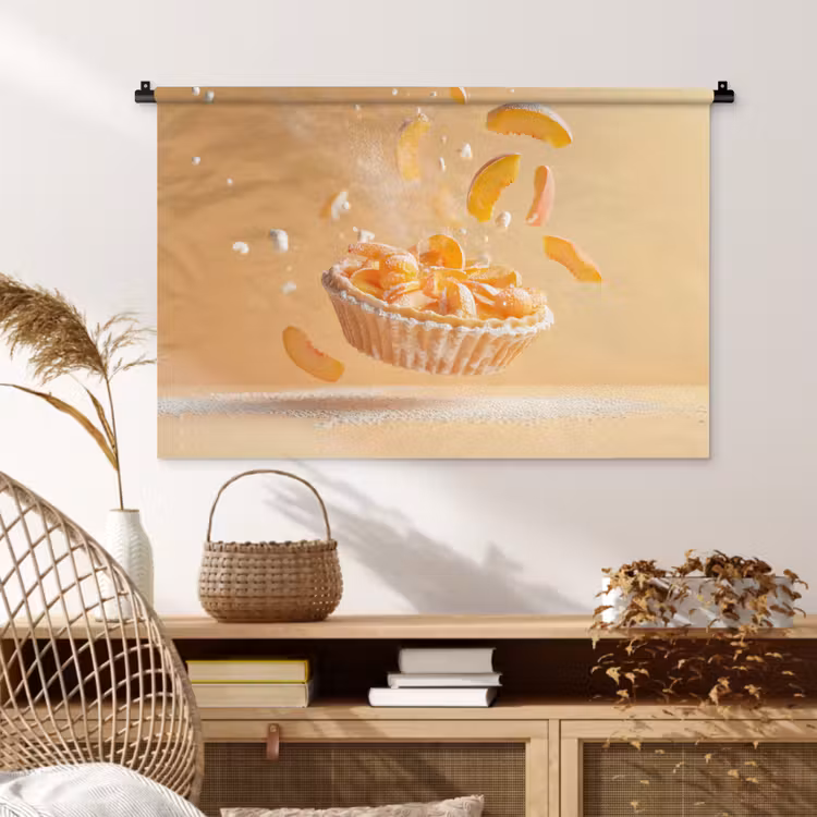 Tenture murale - Pêche - Aliments - Gâteau - Orange — 4