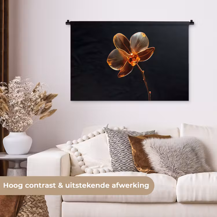 Tenture murale - Orchidée - Transparent - Fleur — 5