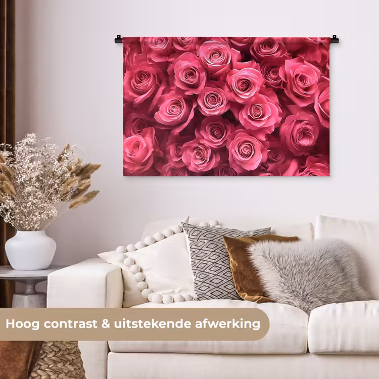 Tenture murale - Roses - Rose - Fleur — 5