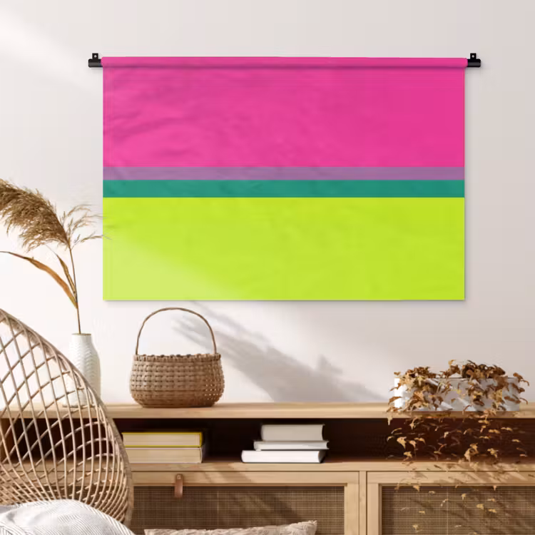 Tenture murale - Rayures - Moderne - Coloré — 4
