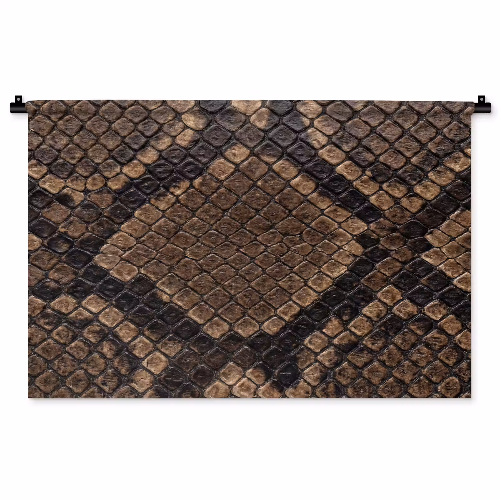 Tenture murale - Python - Écailles - Bronze — 1