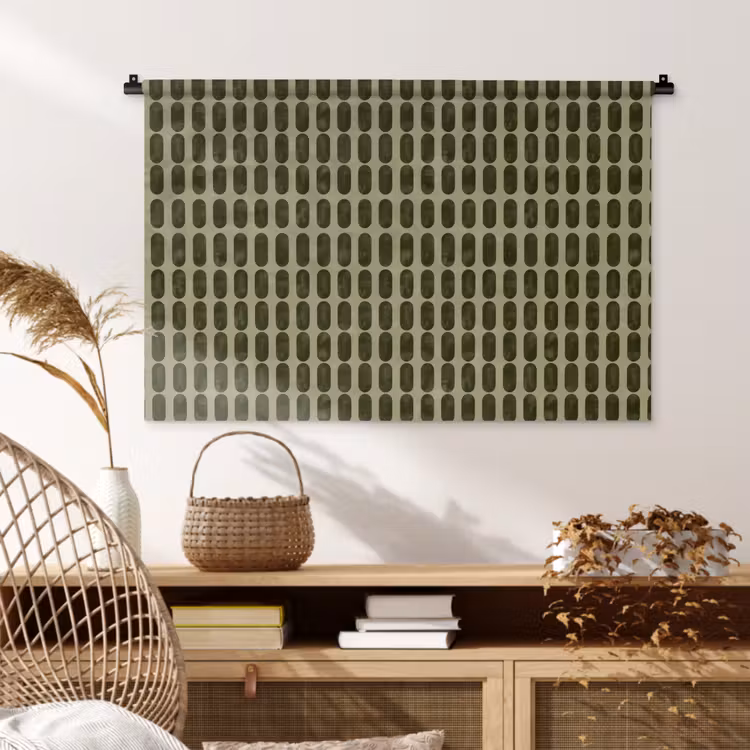 Tenture murale - Rhythmic - Impact - Vert — 4