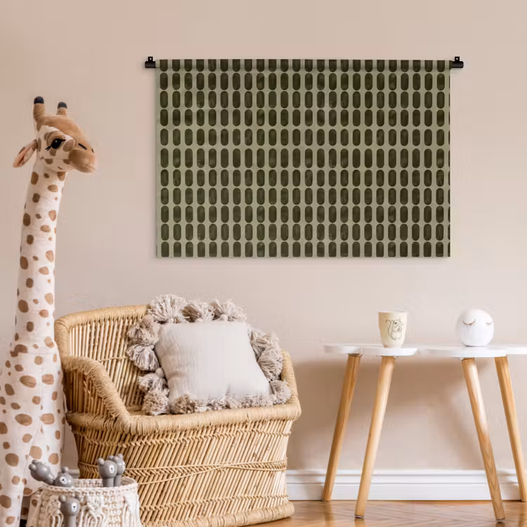 Tenture murale - Rhythmic - Impact - Vert — 6