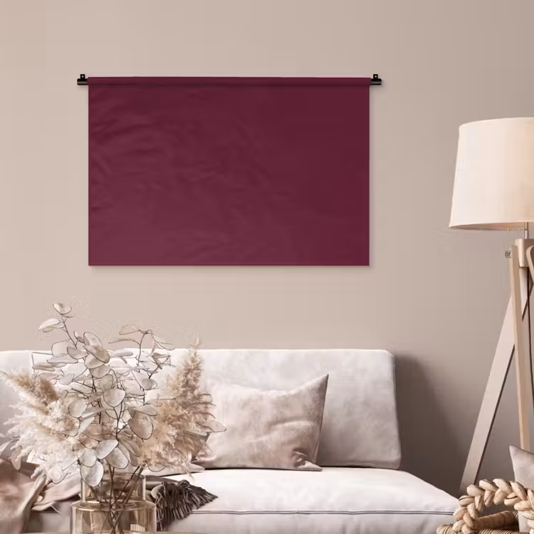 Tenture murale - Profond - Prune - Violet — 2