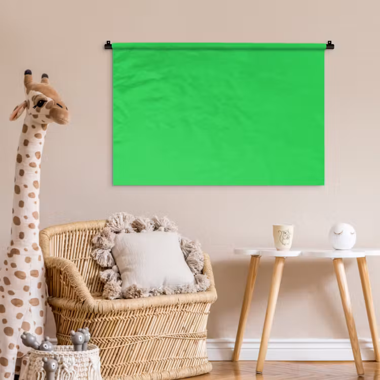 Tenture murale - Menthe - Vert - Vert — 6