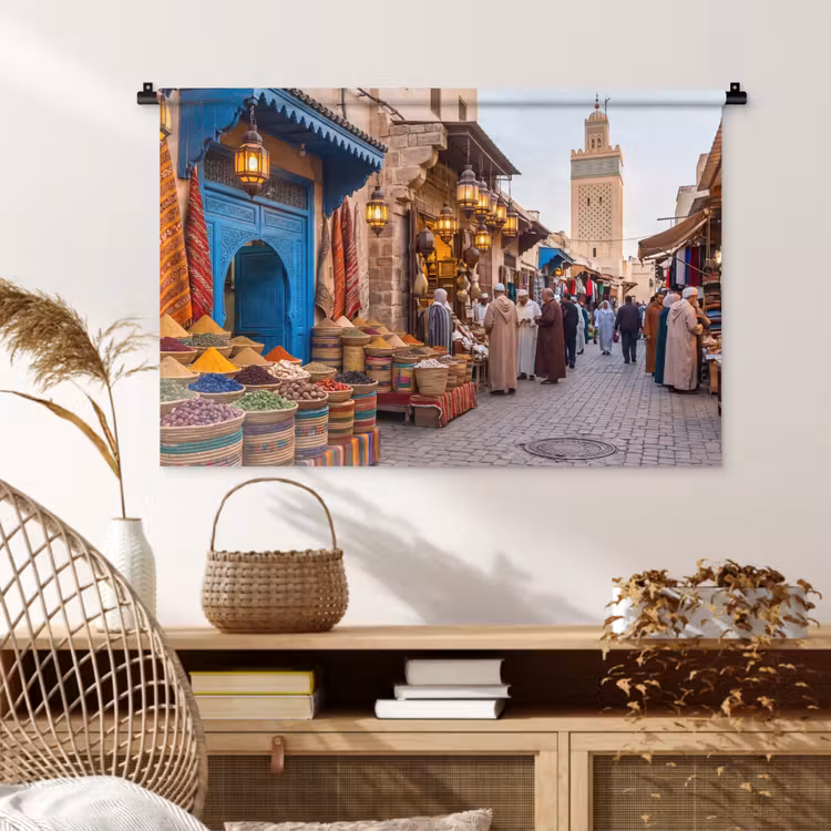 Tenture murale - Marché - Orient - Coloré — 4