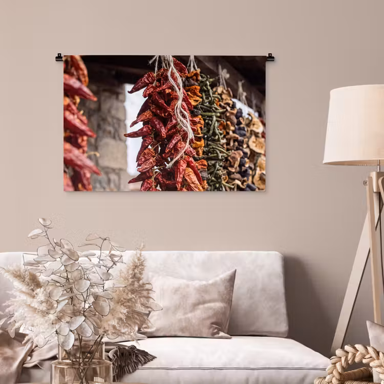 Tenture murale - Piments rouges - Alimentation — 2