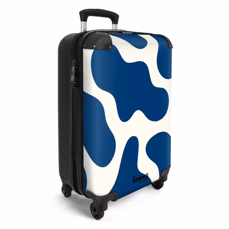 Valise - Abstrait - Formes bleues — 2