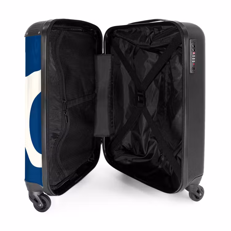 Valise - Abstrait - Formes bleues — 4