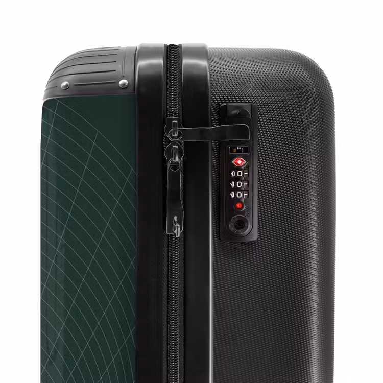 Valise - Abstrait - Grille verte — 5