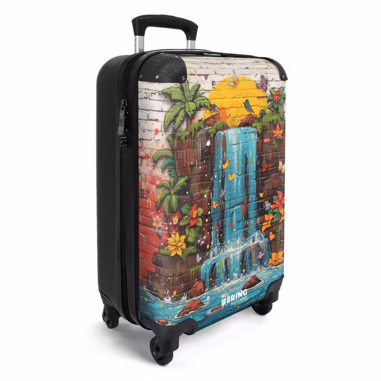 Valise - Cascade de style graffiti — 2
