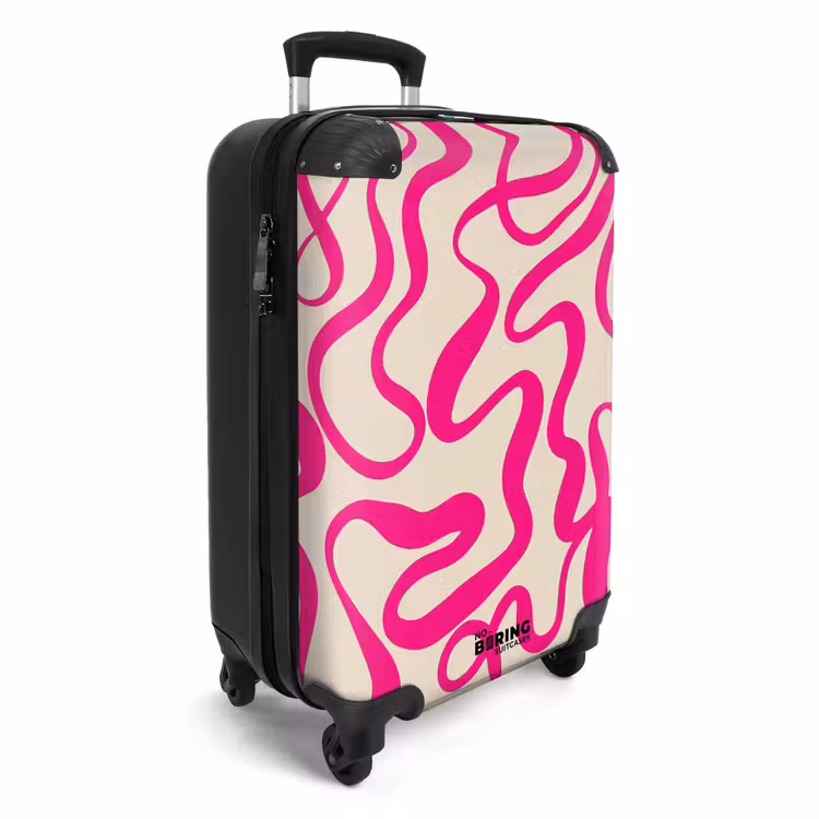 Valise - Abstrait - Lignes ondulées — 2