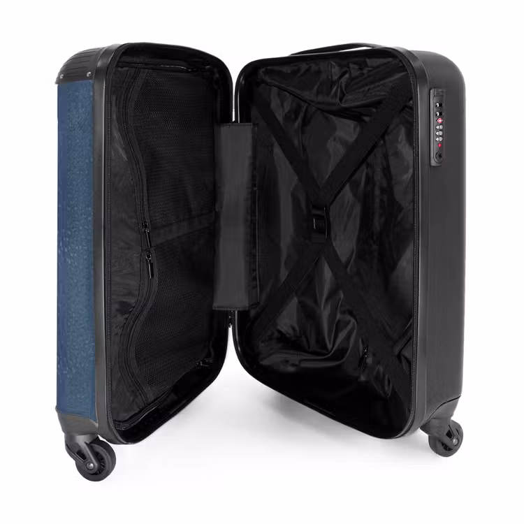 Valise - Cuir gris bleu — 4