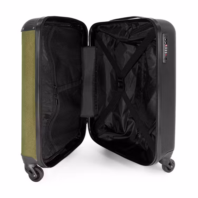 Valise - Cuir gris vert — 4