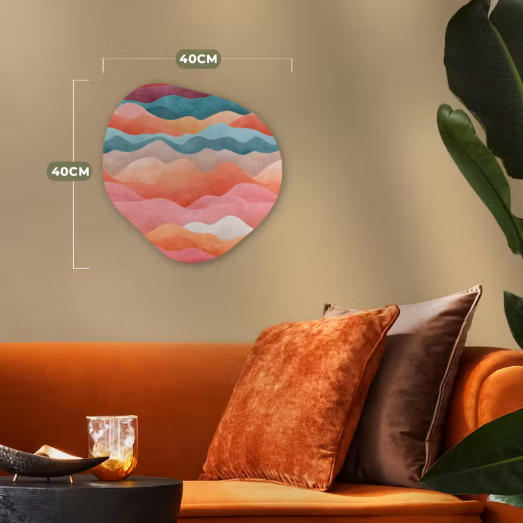 Forme organique - Forex - Vagues - Colorées - Abstraites — 4