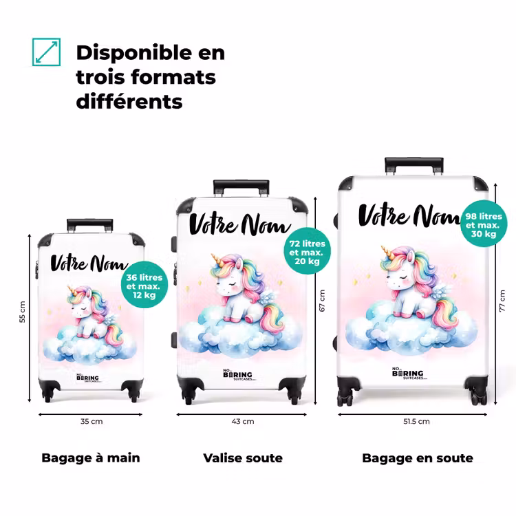 Valise avec nom - Cloudwalker — 8