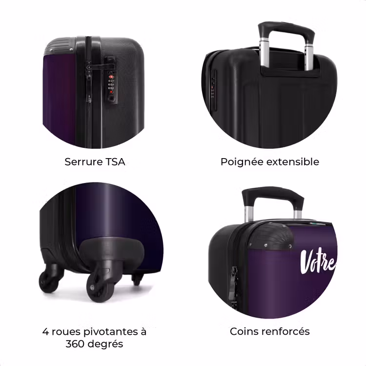 Valise avec nom - Baboon Beats — 7