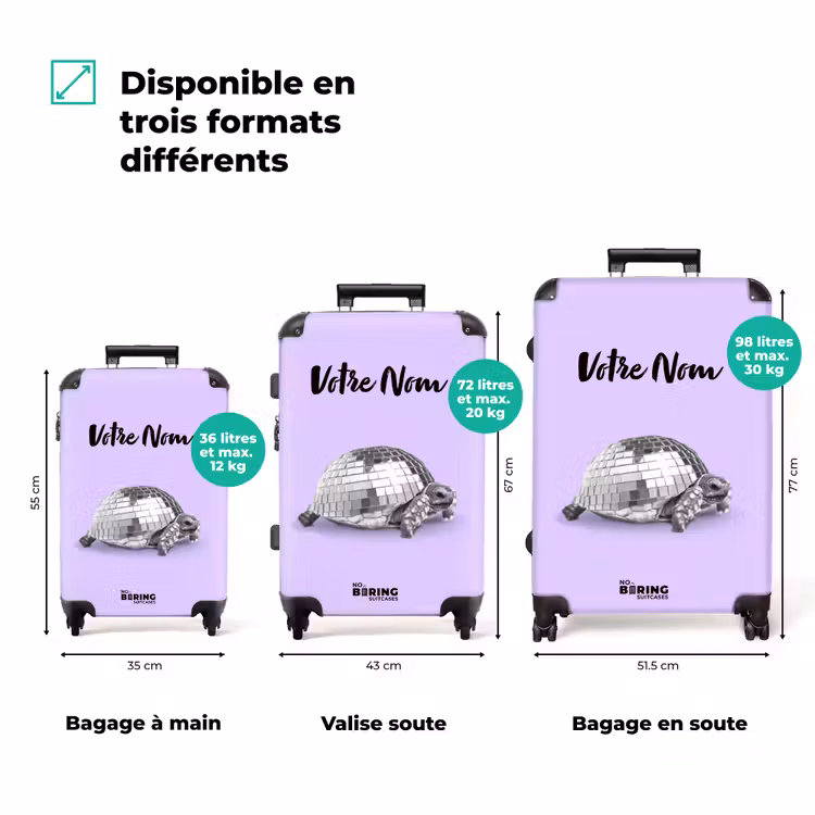 Valise avec nom - Disco Dirk — 8