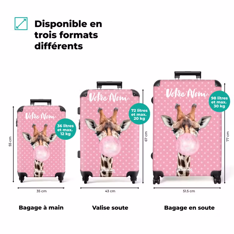 Valise avec nom - Bubblegum Billy — 8