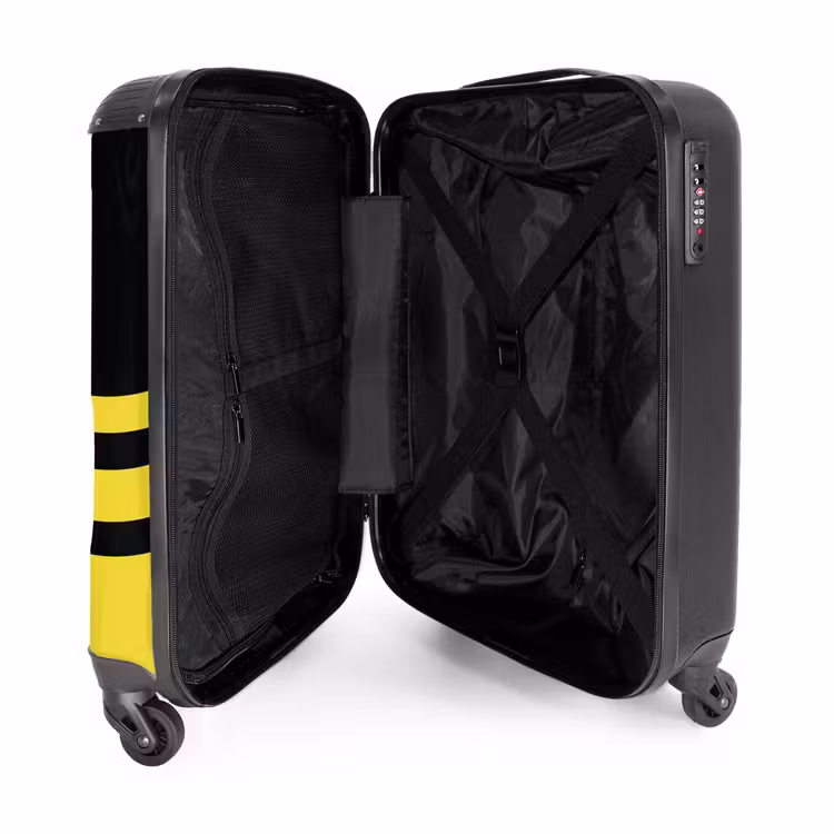 Valise avec nom - Abeille bourdonnante — 4