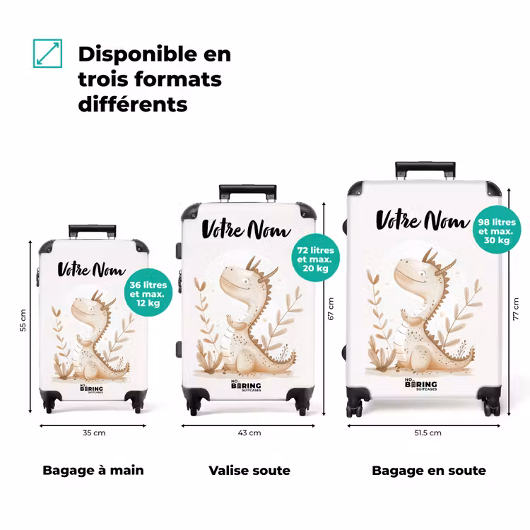 Valise avec nom - Dragon Dobby — 8