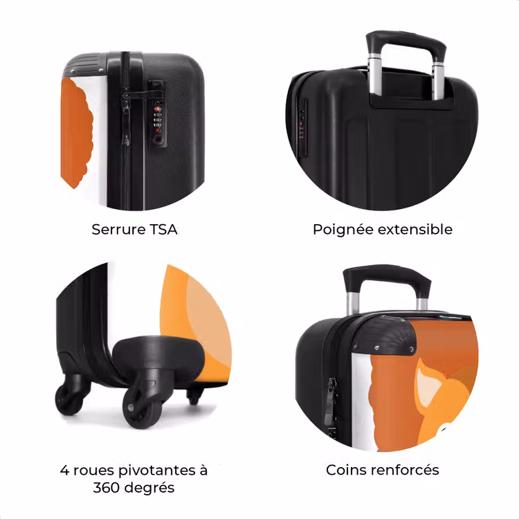 Valise avec nom - Ecureuil Eke — 7