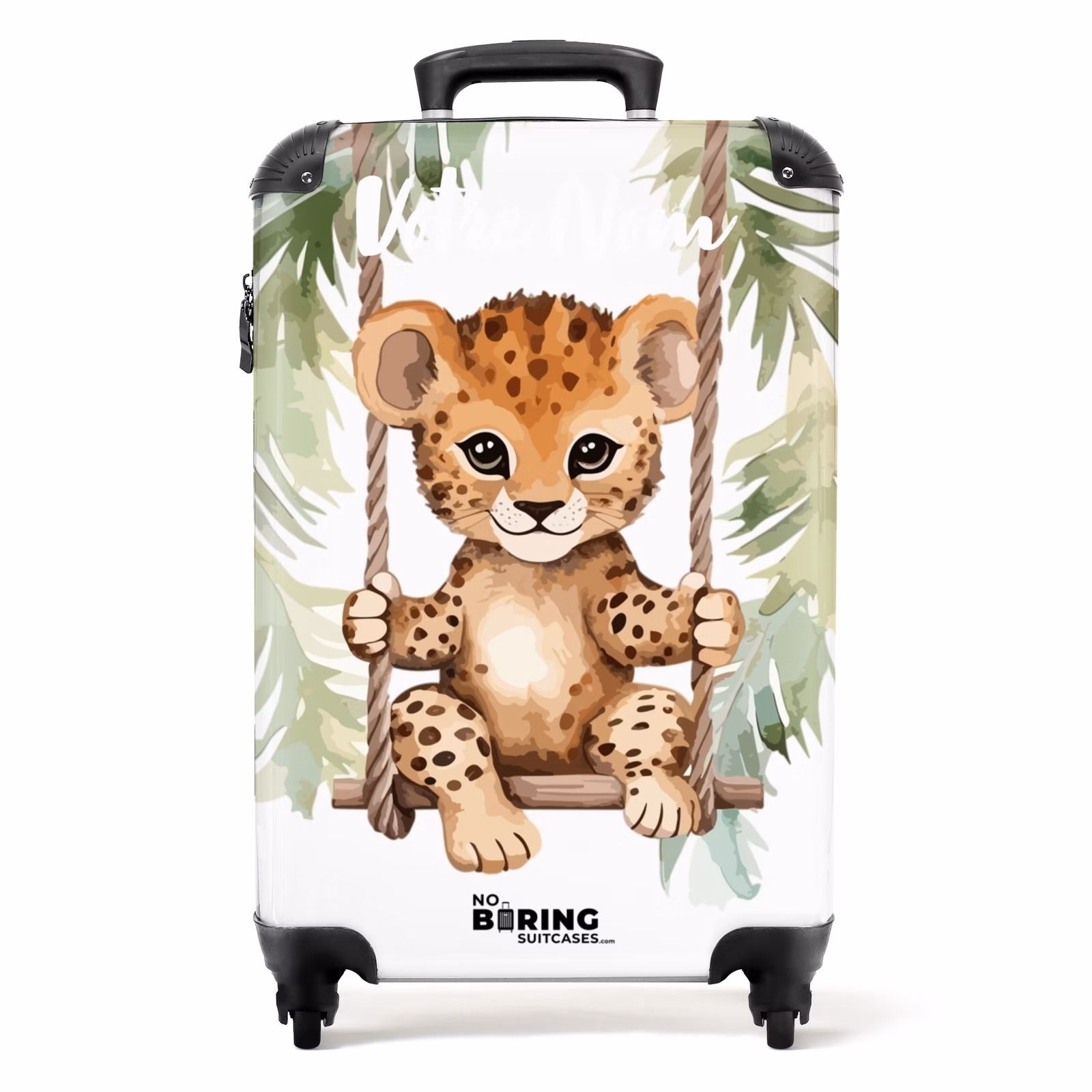 Valise avec nom - Levi léopard — 1