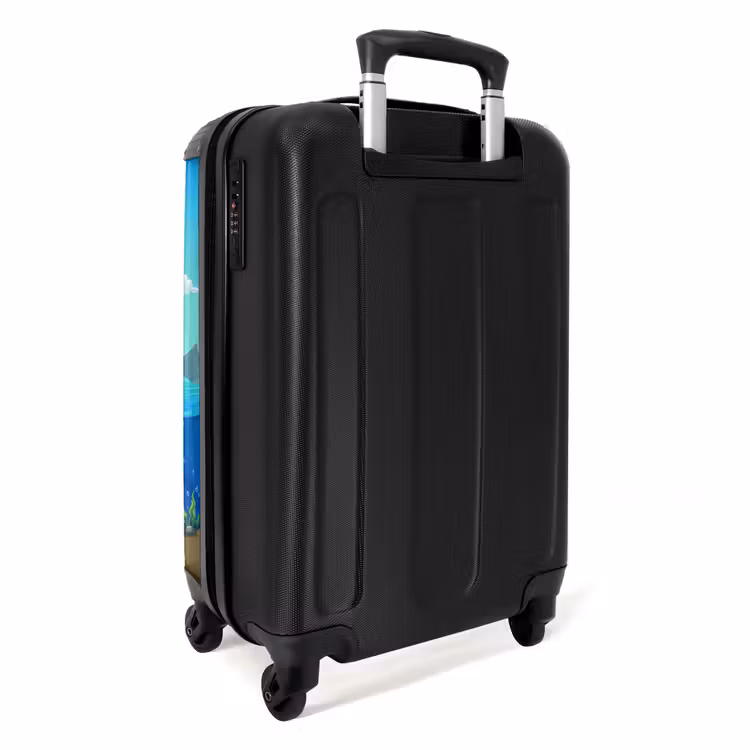 Valise avec nom - Câpre de corail — 3