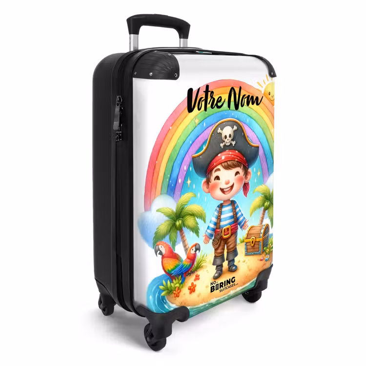Valise avec nom - Pascal pirate — 2