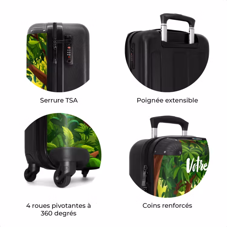Valise avec nom - Pedro panda — 7
