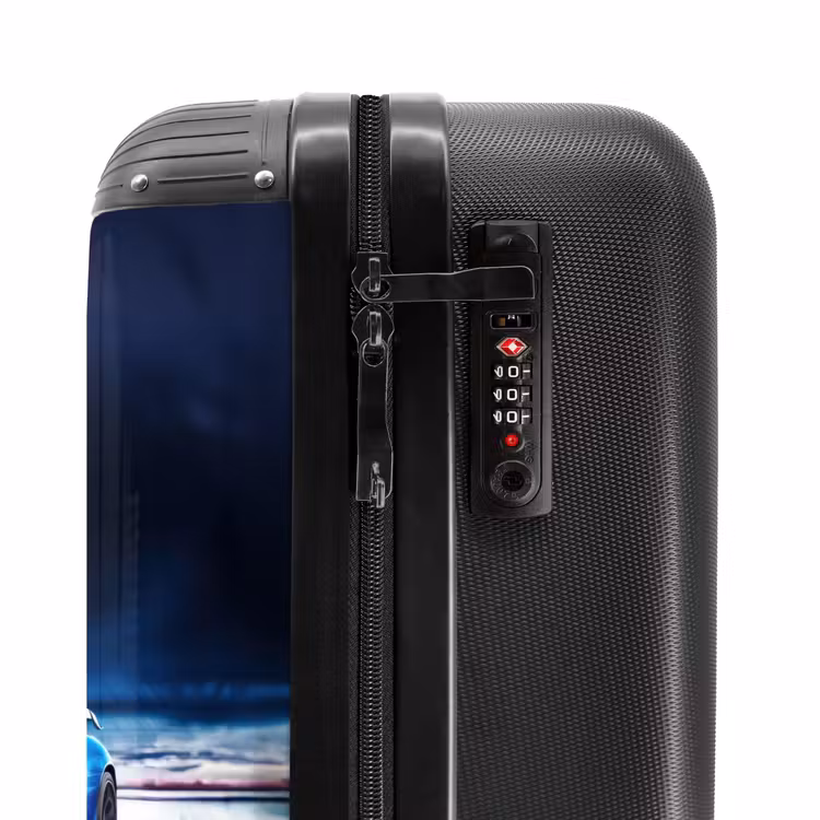 Valise avec nom - Blitz bleu — 5