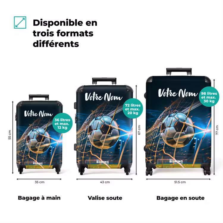 Valise avec nom - Grand objectif — 8