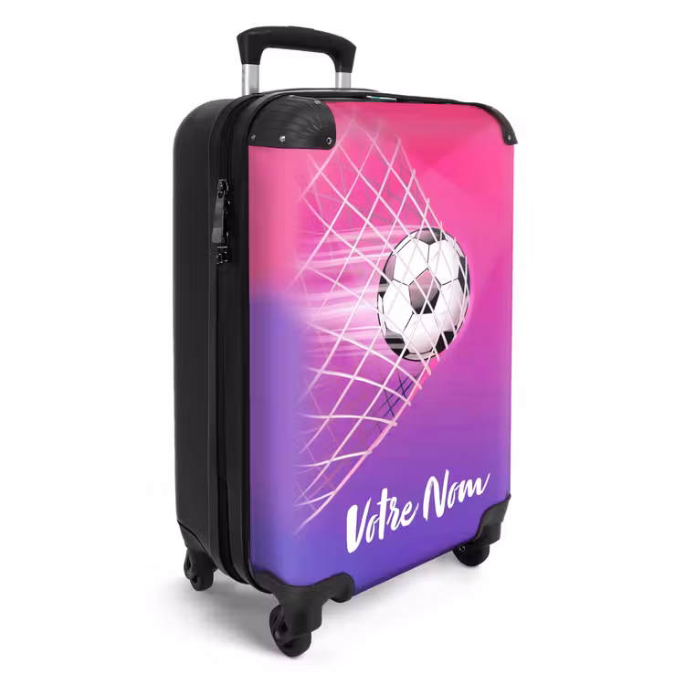 Valise avec nom - Objectif rose — 2