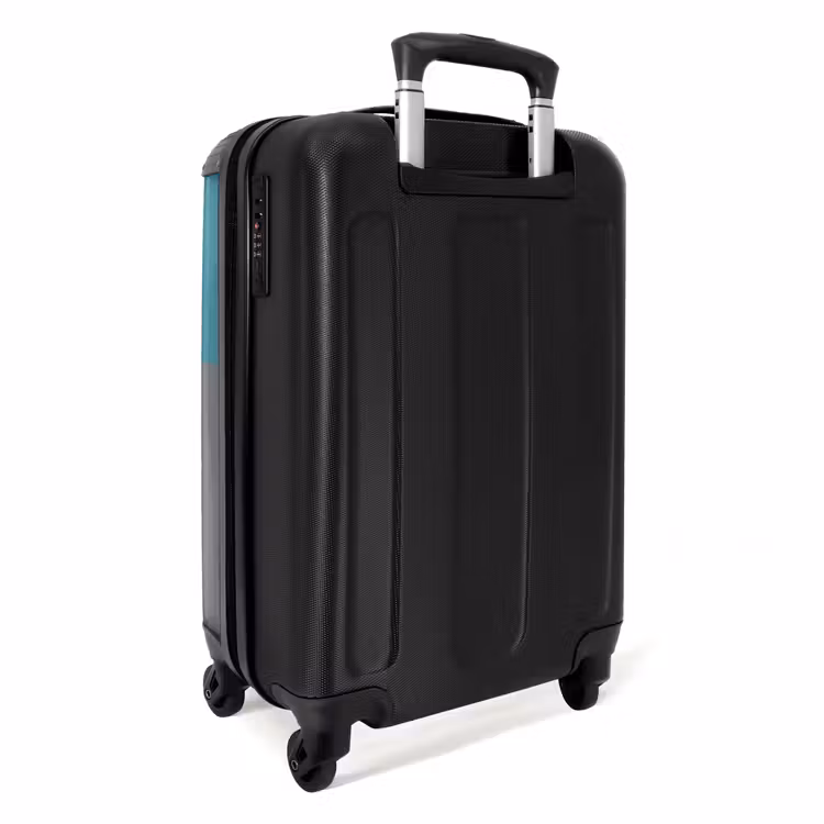 Valise avec nom - Tornade turquoise — 3
