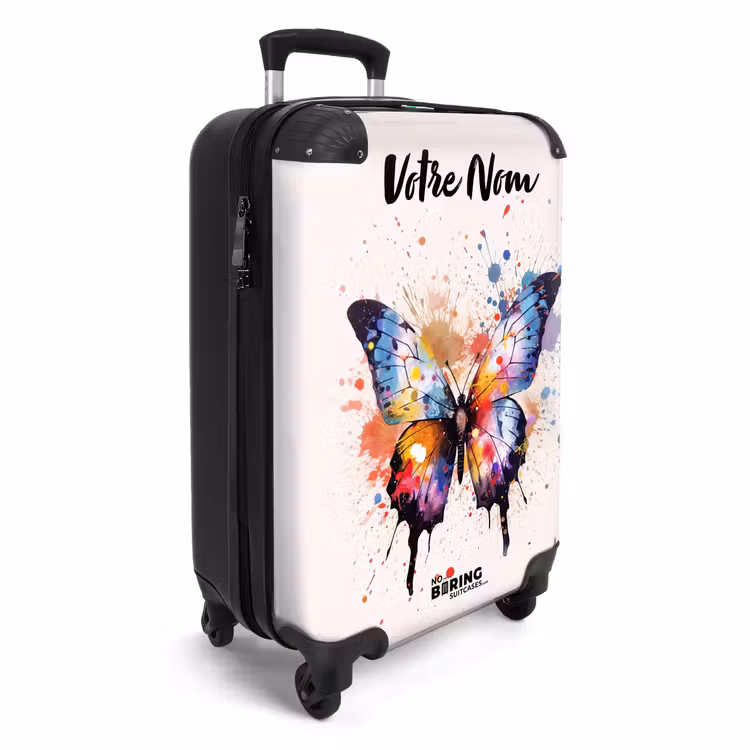 Valise avec nom - Explosion du papillon — 2