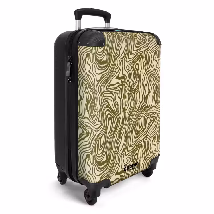 Valise - Abstrait - Marbre - Vert — 2