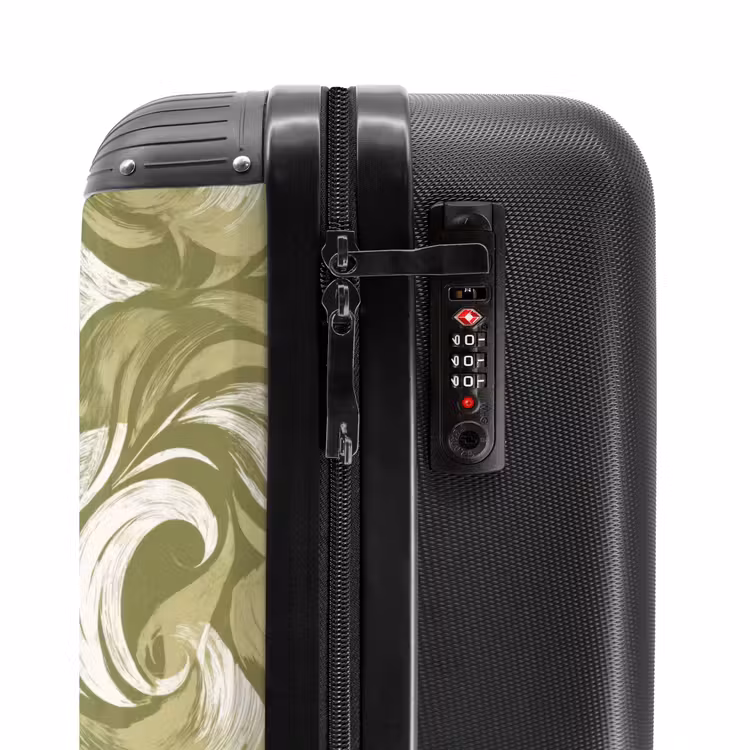 Valise - Abstrait - Texture - Vert — 5