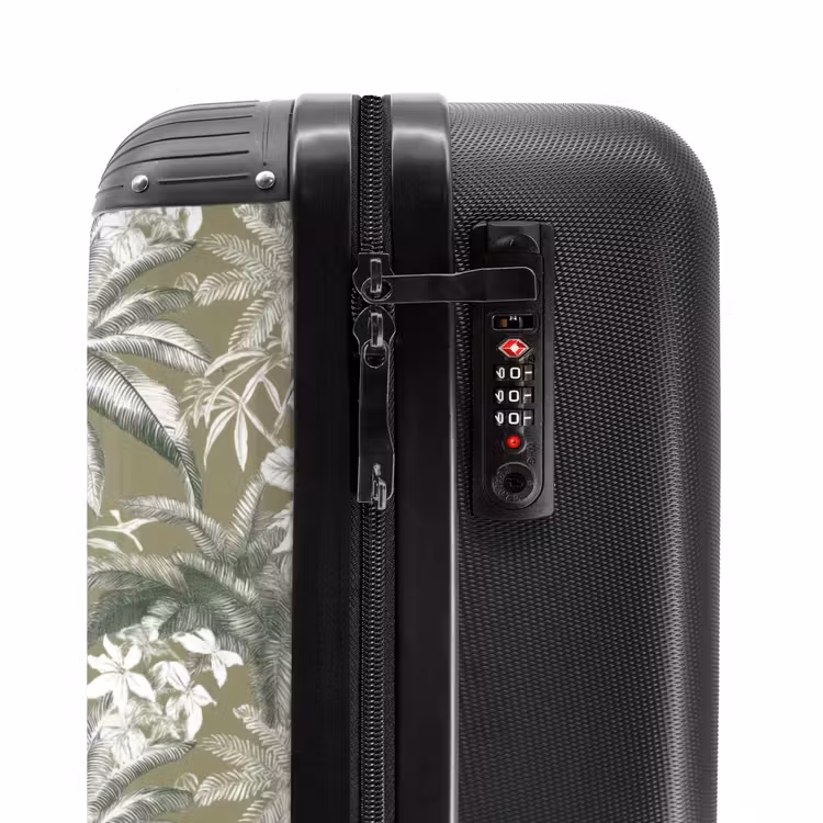 Valise - Botanique - Fleurs - Vert — 5