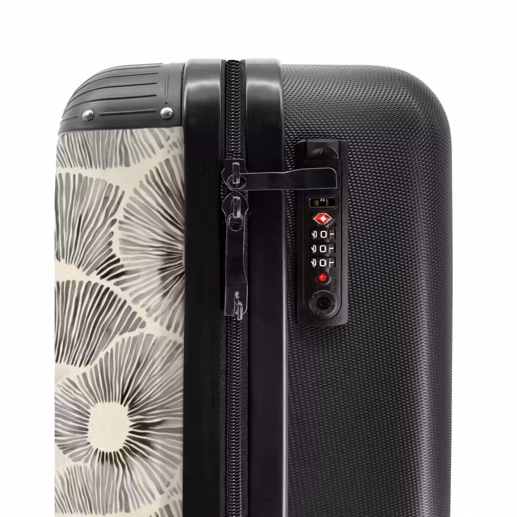 Valise - Cercles - Motif - Noir — 5