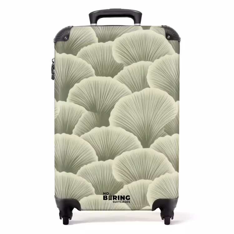 Valise - Eventail - Feuille - Vert — 1