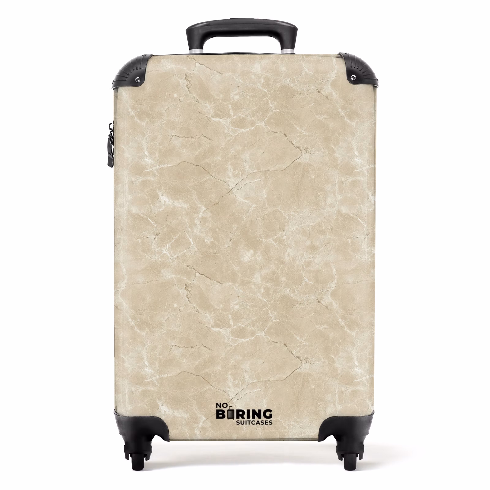 Valise - Beige clair - Marbre - Veines de diffusion — 1