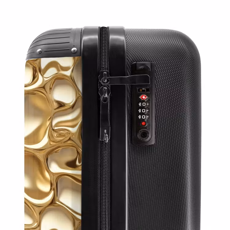 Valise - Abstrait - Moderne - Or — 5