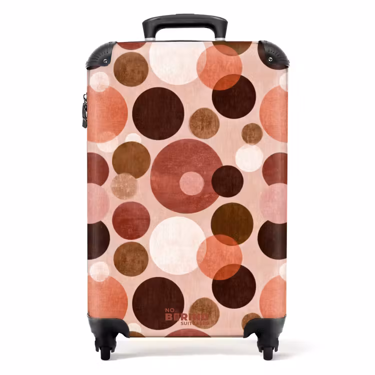 Valise - Cercles - Moderne - Coloré — 1