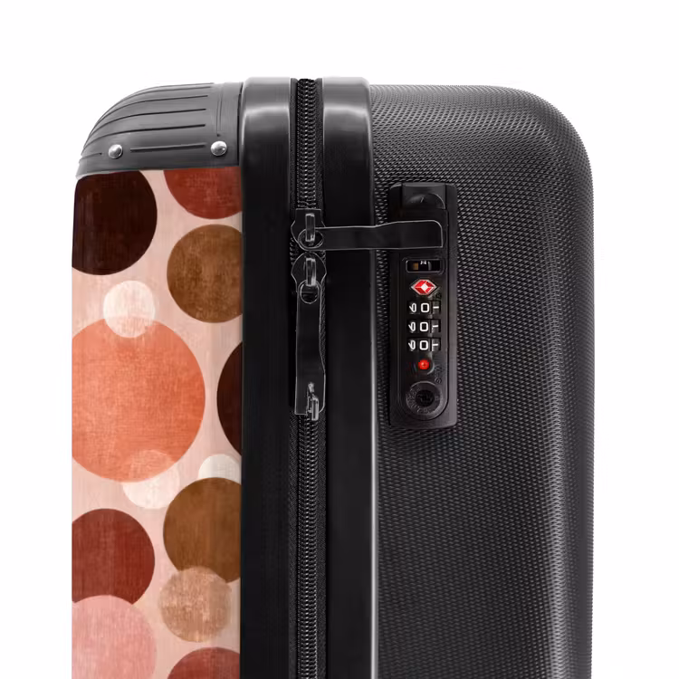Valise - Cercles - Moderne - Coloré — 5