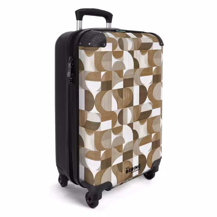 Valise - Abstrait - Rétro - Marron — 2