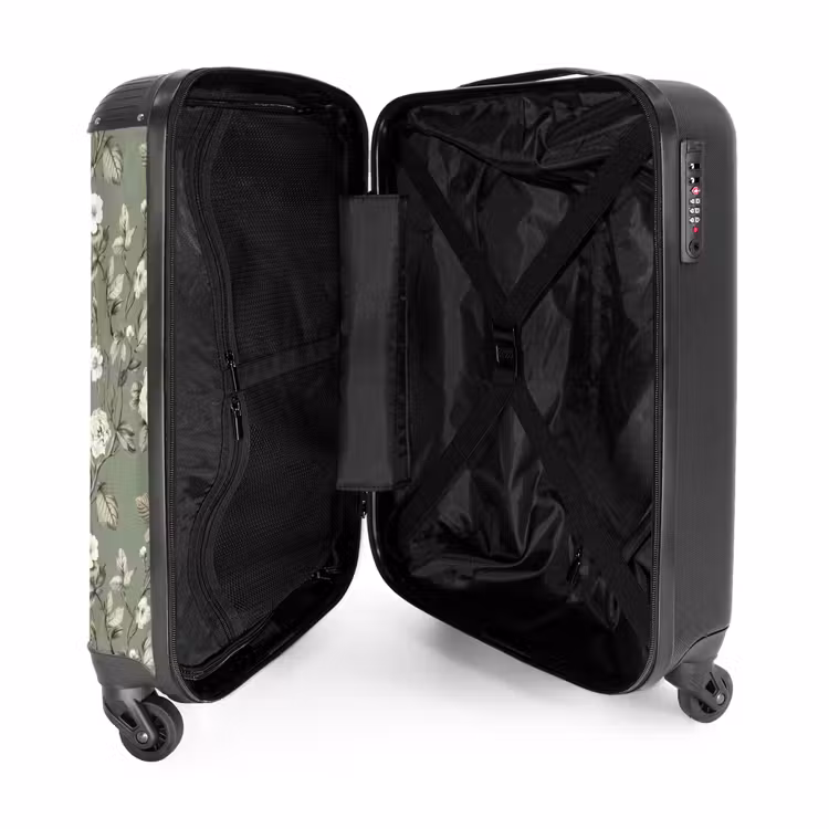 Valise - Botanique - Oiseaux - Vert — 4