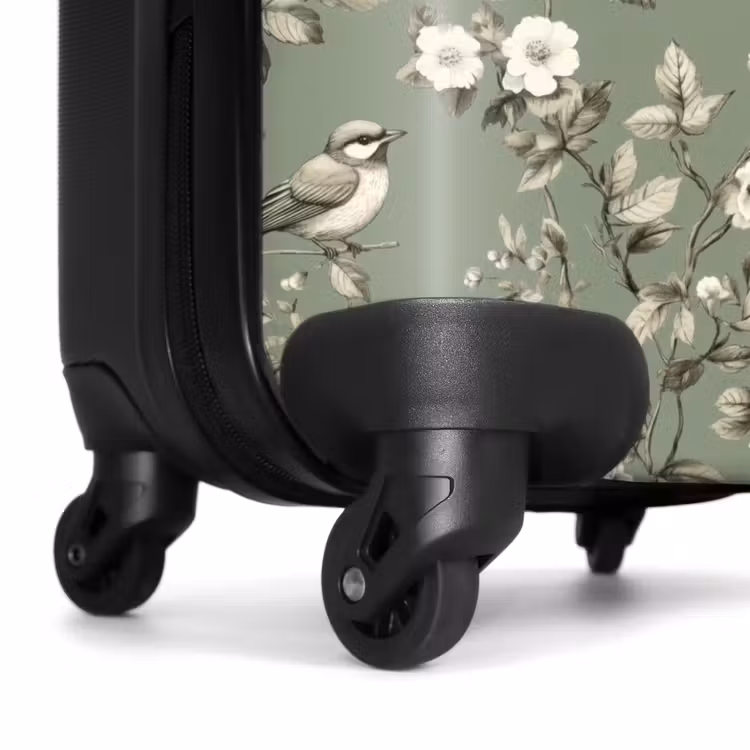 Valise - Botanique - Oiseaux - Vert — 6